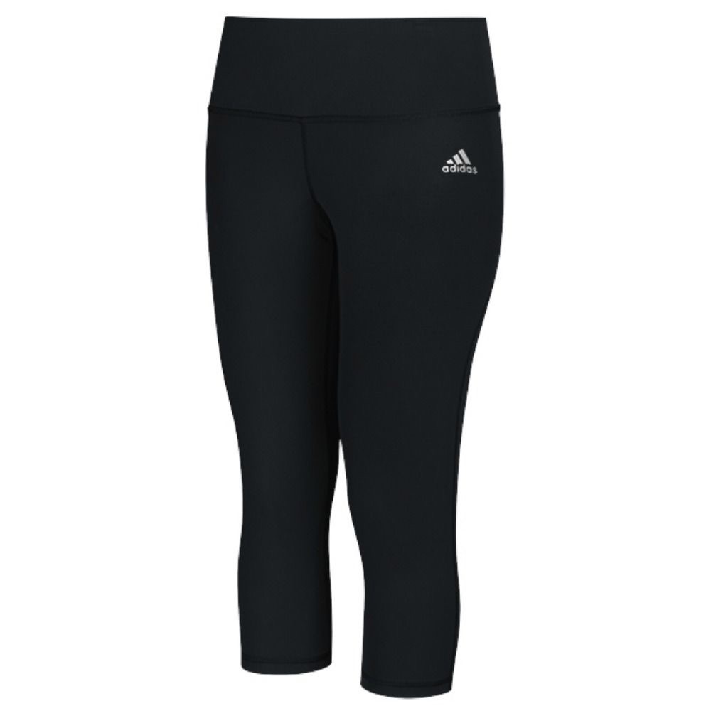 Adidas Climalite Mid Rise 3/4 Tight Black